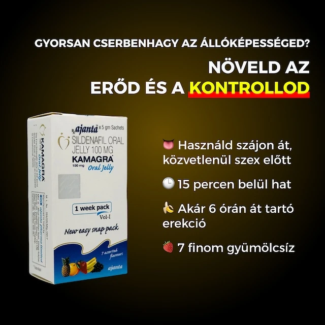 Kamagra Zselé Oral Jelly - Image 3